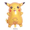 Pikachu Festa de Aniversário de Halloween Pokemon Bandeja Decorativa de Papel Balão Bandeira Faixa Copo de Papel conjunto