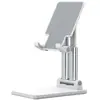 Nuevo soporte para teléfono móvil con trémolo en vivo, soporte retráctil y plegable, soporte universal de doble poste para phablet