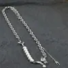 Collar de Puntada de Perla Chuni para Mujer Personalidad de Nicho Sentido de Alta Gama Accesorios Nueva Cadena para Clavícula Lujo Ligero Adornos Versátiles