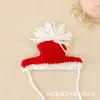 Amazon Hoods para Mascotas Gato Perro Sombreros Tejidos de Lana Hechos a Mano Accesorios para la Cabeza Lindos Venta al por Mayor Transfronterizo