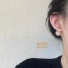 Pendientes de estilo coreano con diseño de nicho de chocolate y café con leche, con un toque de otoño e invierno, de color marrón, de alta calidad y con temperamento que combina con todo.