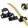 Abrazadera de Cable Tipo Botón, Soporte Ajustable para Cableado, Organizador de Cables, Hebilla de Cableado de Nylon Viscosa, Hebilla Adhesiva para Cables