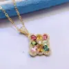 Set de Turmalina Natural Accesorios para Mujer Nicho Sensación de Alta Gama Joyería de Plata de Ley 925 Joyería 3*4 Ventas Directas de Fábrica