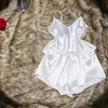 Pijama Cómodo de Verano Personalizado para Mujer, Conjunto de Dos Piezas para Estar en Casa con Camisola y Shorts de Color Sólido