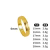 Oro Arena Vietnamita Popular Europeo y Americano Anillo de Gypsophila Brillante Escarchado Personalizado Joyería de Pareja Fabricante de Suministro de Yiwu