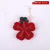 Feltro de Natal boneca pequena chapéu do Papai Noel enfeites enfeites atmosfera decorações presente embalagem de presente