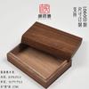 Caja de madera para guardar incienso de tienda de ganso y pera, caja de embalaje de hilo de áloe, sándalo, caja de regalo de aromaterapia de madera, tallado de LOGOTIPO
