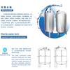 Fabricante Original Tanque de Água Estéril de Aço Inoxidável 304 Grau Sanitário Tanque de Purificação de Água Ultra-Pura Tanque de Armazenamento de Água Pura Comercial