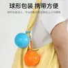 Impermeable Comprimido Esférico, Impermeable Desechable, Poncho de Lluvia Universal para Hombres, Mujeres, Adultos y Niños, Impermeable Portátil de Viaje Pelota Paraguas