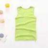 Camiseta Regata de Algodão Puro para Meninos para Usar por Baixo, Camisola em Y para Meninas, Camiseta Regata Infantil sem Mangas, Roupa Íntima para Meninos Jovens