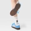 Calcetines Negros con Lazo para Mujer, Calcetines Blancos Absorbentes de Sudor hasta Media Pantorrilla para Primavera y Verano, Calcetines Holgados Dulces Japoneses Grises, Estilo Delgado de Verano