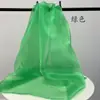 Preço por metro pérola piscante luz brilhante organza de cristal tecido de malha rígida para modelagem tecido para roupas de casamento