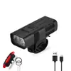 Lanterna Dianteira de Bicicleta, Lanterna para Ciclismo Noturno, Lanterna Recarregável para Mountain Bike, Lanterna à Prova d'Água para Mountain Bike, Em Estoque