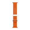 Adequado para Apple Watch Iwatch12 Oitava Geração Se Ocean Fivela Dupla Ultra4 Pulseira de Silicone