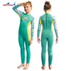 Traje de neopreno Dive&Sail Transfronterizo de 2.5 mm para niños y mujeres, de una pieza, manga larga, engrosado, cálido, para snorkel, surf, natación