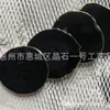 Venta al por mayor de fábrica ágata galvanizado borde dorado piedra cruda natural posavasos para taza de té posavasos para taza decoraciones adornos para sala de estar mesa de comedor
