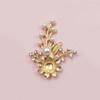 Joyería hecha a mano DIY nupcial Abanico Grupo Hefu con incrustaciones de Perla Diamante de Imitación Rama de Flor Libélula Aleación Accesorios en stock