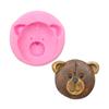 Conjunto Amor Laço Ursinho Silicone Molde Fondant Chocolate DIY Decoração Bolo Assado Massa Seca