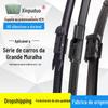Adequado para Lâminas Limpadoras Originais Great Wall Haval H6H5H2, Haval Tengyi C30C50 e Limpadores Dianteiros Sem Aro M4