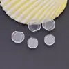 Resina de protección ambiental almohadilla transparente anti-dolor clip para oreja Almohadilla almohadilla antideslizante accesorios para joyería DIY clip de rana fabricantes de almohadillas para orejas al por mayor