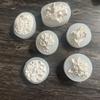 Flor de Hibisco Iris Rosa Flor de Osmanthus Molde de Silicona Molde de Yeso para Aromaterapia Molde Decorativo