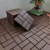 Piso de Plástico Entrelazado Personalizado Pasarela de Jardín Piso Resistente al Desgaste Balcón de Plástico Terraza Piso de Plástico Entrelazado DIY
