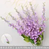 Flores Artificiais Coloridas Estilo Monet Flores Falsas Atacado Verde Roxo Arranjo de Casamento Cenário Decoração de Paisagismo