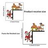 Comércio Exterior Amazon Transfronteiriço Moda Papai Noel Layout de Adesivo para Switch Sala de Estar Tomada Adesivo Decorativo de Parede