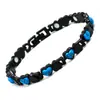 Pulseira Magnética Completa em Formato de Coração Mais Vendida Transfronteiriça Moda Simples Feminina Ajustável Pulseira de Casal de Alta Qualidade Fabricante Atacado