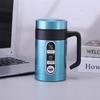 Termo de Oficina para Hombres de Negocios, Taza de Acero Inoxidable 304 para Té/Café con Asa, Vaso de Agua Portátil