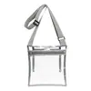 En stock Bolsas Cruzadas Transparentes al por Mayor con Bolsillo Interior y Correa de Hombro Ajustable Bolsa para Eventos Deportivos Festivales de Música Estadios