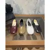 Zapatos de Ballet Planos Redondos con Lazo para Mujer Chuyuji Slip-On Suela Suave Cómodos Zapatos Individuales Zapatos de Abuela