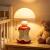 Luminária Noturna Criativa em Formato de Miolo de Maçã com Cordão de Puxar, Abajur para Quarto Infantil, Luz Ambiente para Dormir, Ornamento de Decoração de Mesa