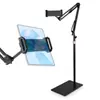 Suporte de Chão para Celular Mesa de Cabeceira Preguiçoso Braço Cantilever Telescópico Ajustável Suporte para Tablet Suporte para Pad para Assistir Séries na Cama