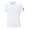 Ropa de verano equipo chino ropa deportiva uniforme de grupo camiseta de manga corta con cuello redondo para hombre y mujer uniforme escolar de estudiante uniforme de entrenador venta al por mayor personalizada