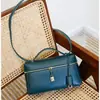 Lp27 Nueva Bolsa Extra para Lonchera Bolso Cruzado Bolso de Hombro de Cuero Genuino Gran Capacidad Nuevo Estilo 2025