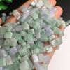 Jadeíta Birmanesa A Feijão Verde dez mil bytes atacado acessórios de joias artesanais acessórios totalmente verdes quatro vontades fabricantes atacado