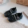 Zapatos de Cuero para Niñas 2026 Otoño Nuevos Zapatos Infantiles Zapatos de Princesa para Niña Pequeña Mocasines de Suela Suave Zapatos de Bebé de Moda