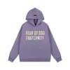 Moletom com Capuz de Veludo Estampado com Letras Estéreo Essentials Névoa Jaqueta Street Hip-Hop Juvenil Masculina e Feminina