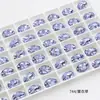 Pedras de Strass Roxo Lavanda para Nail Art Strass Irregulares com Base Pontiaguda Acessórios para Joias DIY Tendência Xiaohongshu Strass para Unhas Usáveis