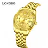 Nuevo reloj para hombre Longbo, reloj de pulsera de moda de lujo para hombre de negocios, popular en Douyin, venta directa del fabricante