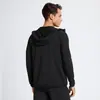 Abrigo Cortavientos con Capucha para Deportes al Aire Libre para Hombre Otoño Nuevo Mallas de Secado Rápido Traje de Entrenamiento de Manga Larga Otoño e Invierno