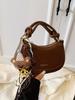 Bolso Versátil de Moda Retro para Celebridades de Internet para Mujer 2025 Nuevo Transfronterizo Versión Coreana de Gama Alta Bolso Cruzado para el Trabajo