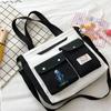 Salsicha Jogo de festa intestino delgado periférico dragão maçante all-match alunos do ensino médio e do ensino médio tutorial bolsa de ombro crossbody portátil