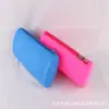 Bolsa de cremallera de silicona de dibujos animados billetera larga de cremallera de silicona billetera creativa nueva