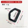 Hebilla de Plástico en Forma de D Accesorios para Bolsos Correa para el Hombro Hebilla de Correa de Bolso Anillo de Hebilla en Forma de D Correa para Bolso Hebilla de Correa Gancho de Hebilla Anillo Hebilla de Bolso de Mano