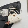 Bolsa Bowling da Moda 2025 Nova Bolsa Transversal Simples Bolsa de Ombro para Pendurar no Corpo Bolsa de Mão Bonita e Elegante