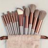 Juego de 13 brochas de maquillaje Sijiqing, fábrica de brochas de maquillaje en oferta transfronteriza, herramientas de belleza directas, disponible en stock