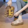 Sandalias Birkenstock de Suela Gruesa para Mujer, Adecuadas para Uso en Exteriores, Novedad Verano 2026 Versátiles Ligeras de Suela Suave Cómodas Sandalias Romanas de Playa para Mujer