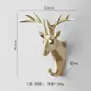 Gancho de Animal para Entrada al por Mayor Transfronterizo Colgante de Decoración de Pared Gancho para Abrigos Colgante de Decoración de Pared Europeo